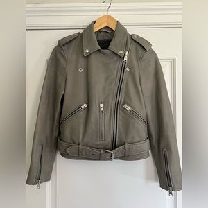 All Saints leather jacket